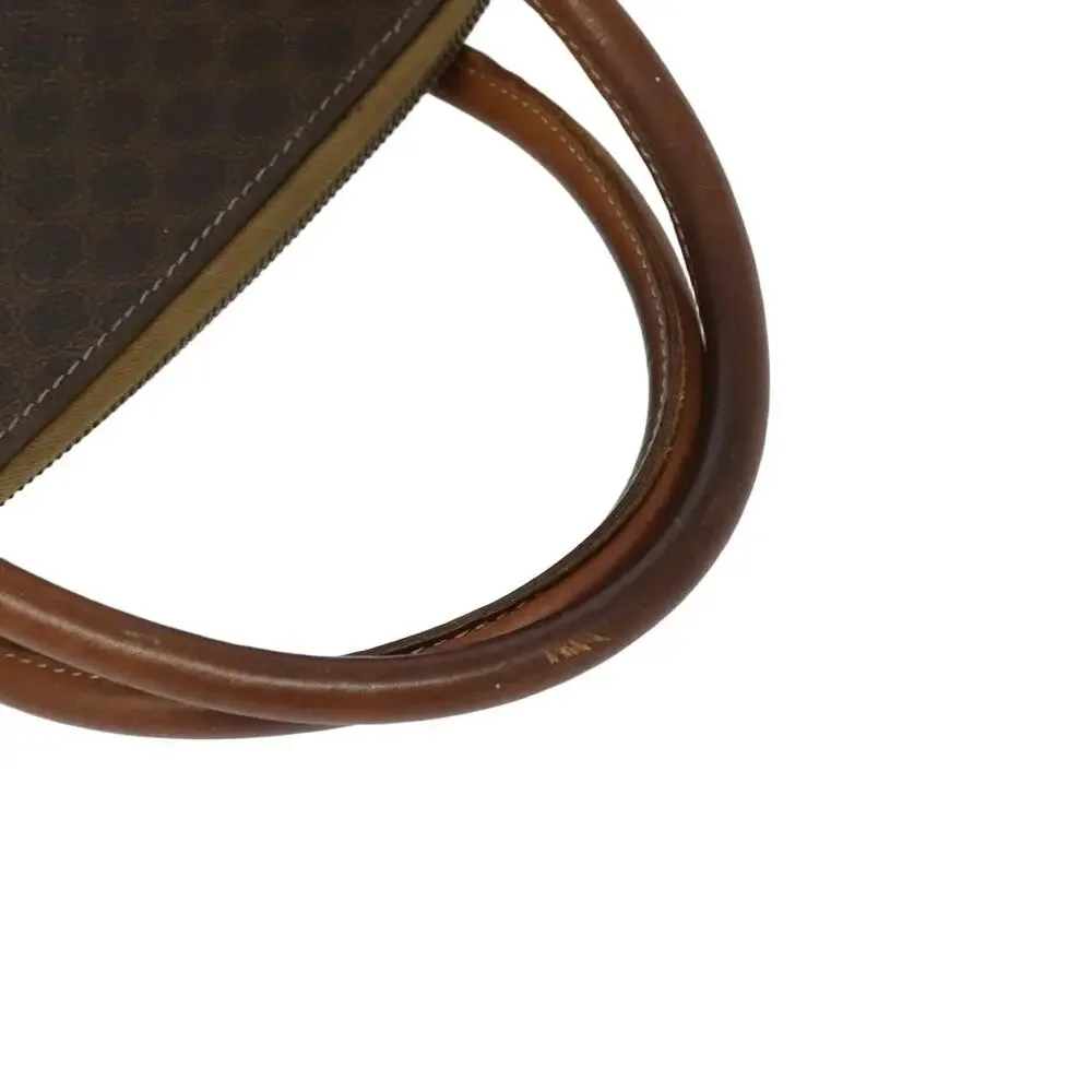 Celine Macadam Handbag Brown